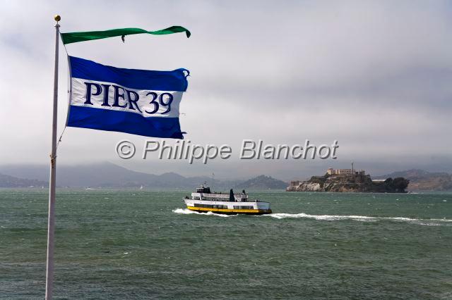 etats unis ouest 50.JPG - Ile d'Alcatraz depuis le Pier 39San Francisco, Californie, Etats-Unis